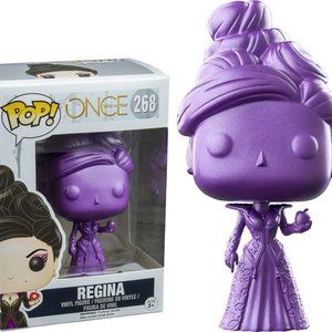 NWT Funko Pop Once Upon a Time - Regina Metallic Purple Exclusive Vinyl Figure